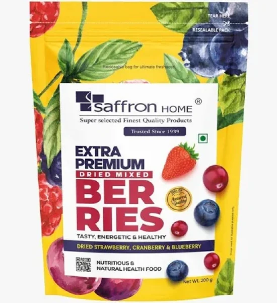 Dried mixed berries