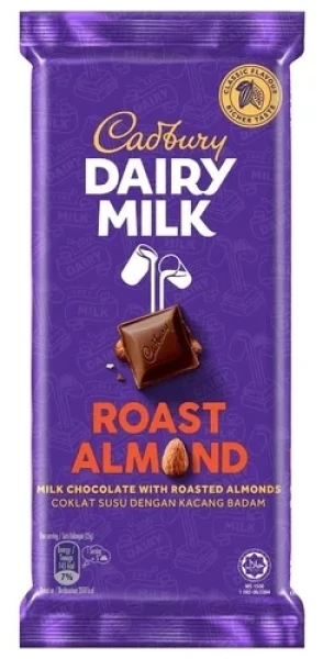 DAIRY MILK  ROAST ALMOND